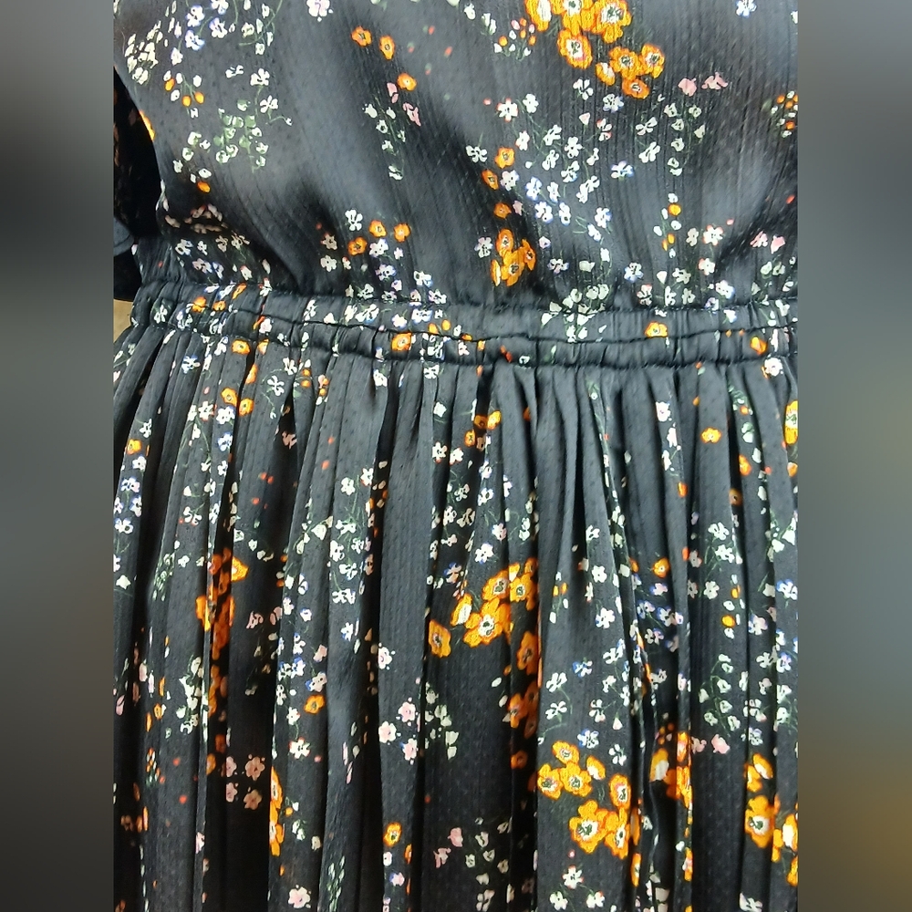 Zadig & Voltaire Roza Spark Flower Autumn Winter 2021 2022 Mini Dress Noir Small - Picture 9 of 15